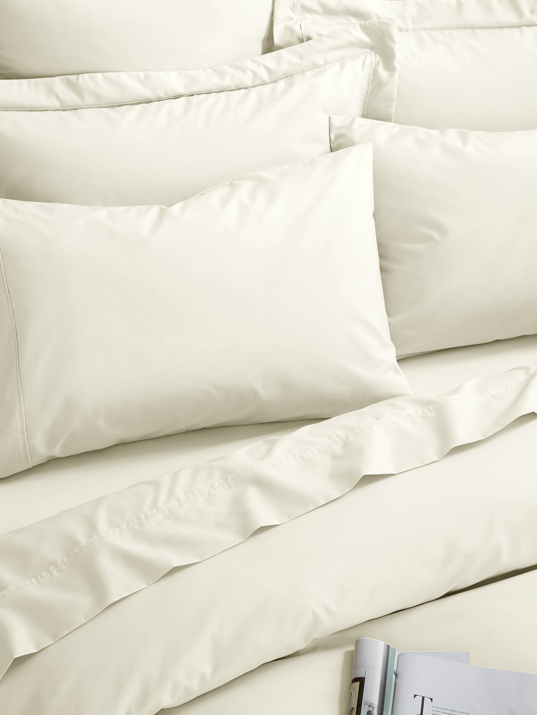 Dorma Egyptian Percale Flat Sheet - 400 Thread Count