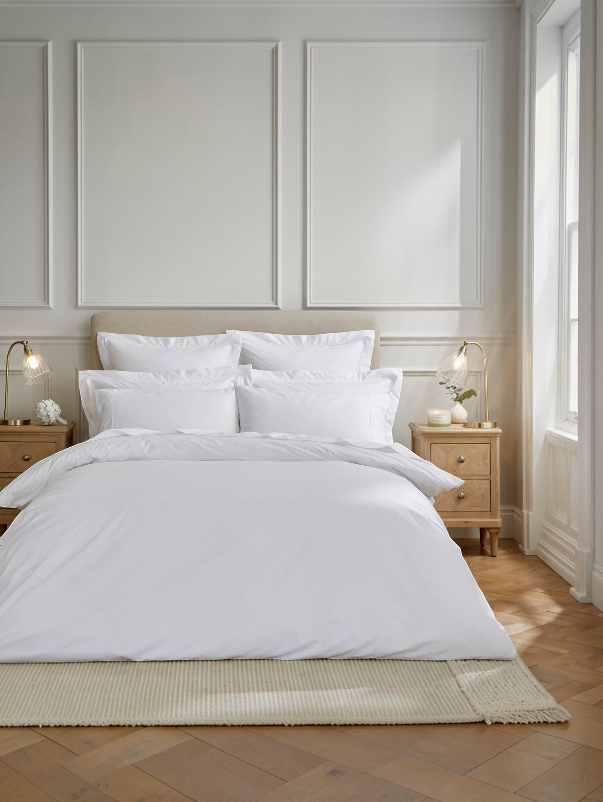 Dorma Egyptian Percale Pillow Cover - 400 Thread Count