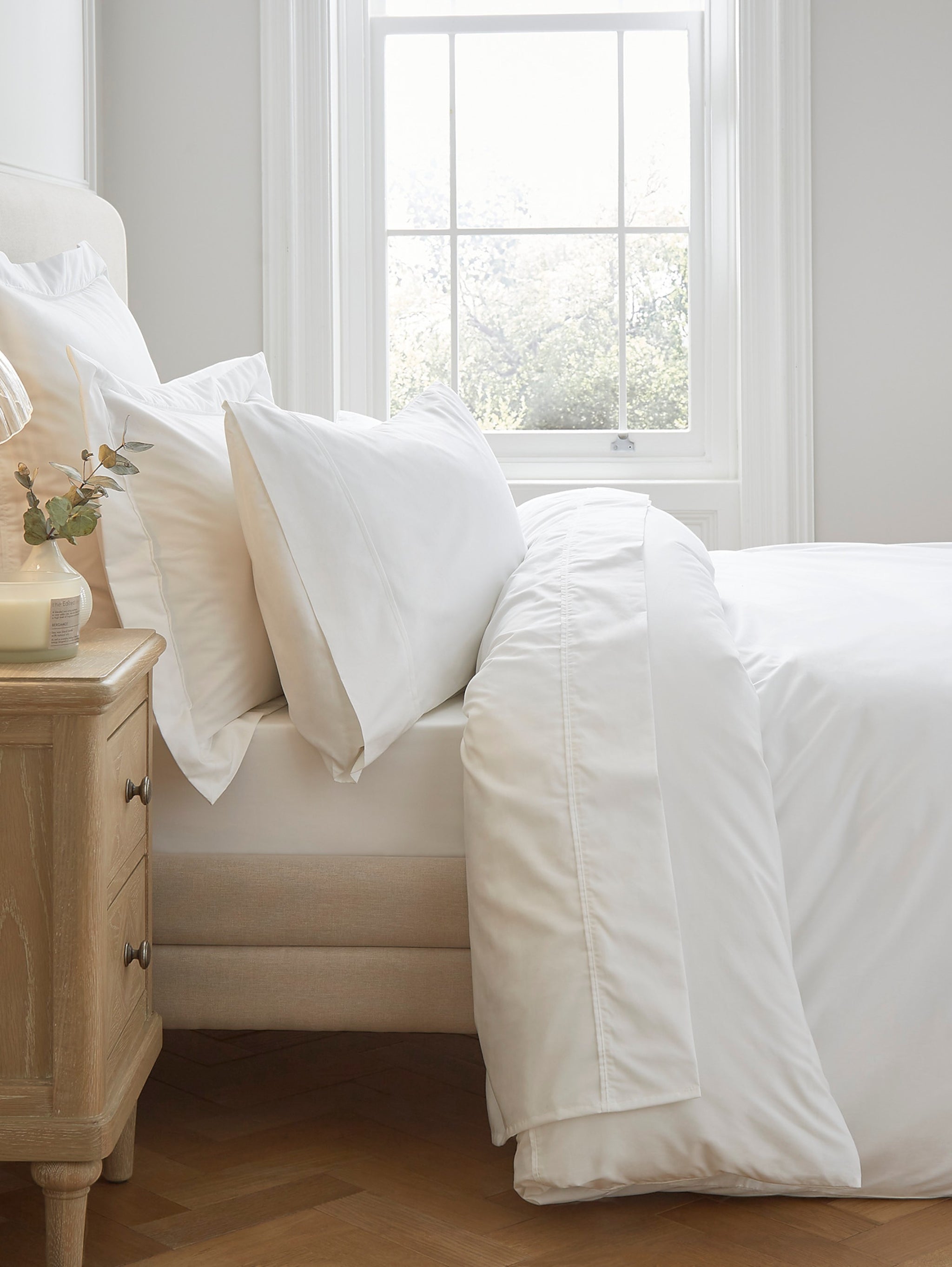 Dorma Egyptian Percale Duvet Cover - 400 Thread Count