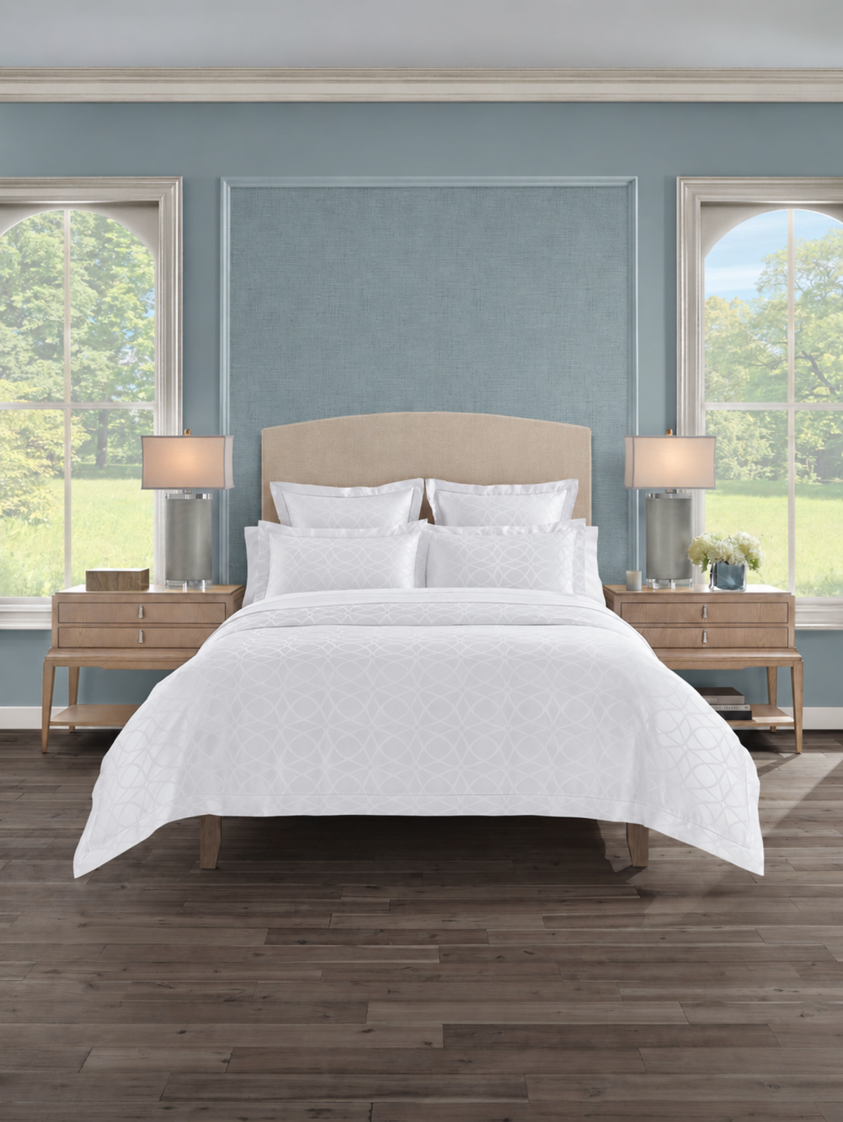 Sferra Giza 45 Porta Jacquard Duvet Cover