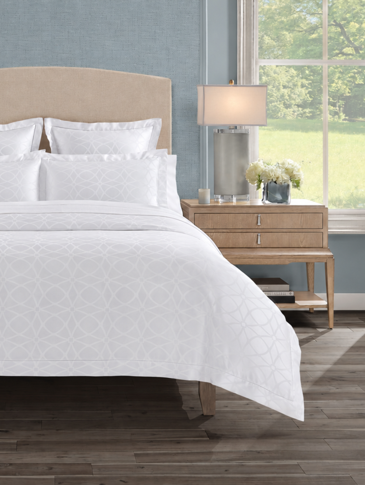 Sferra Giza 45 Porta Jacquard Duvet Cover