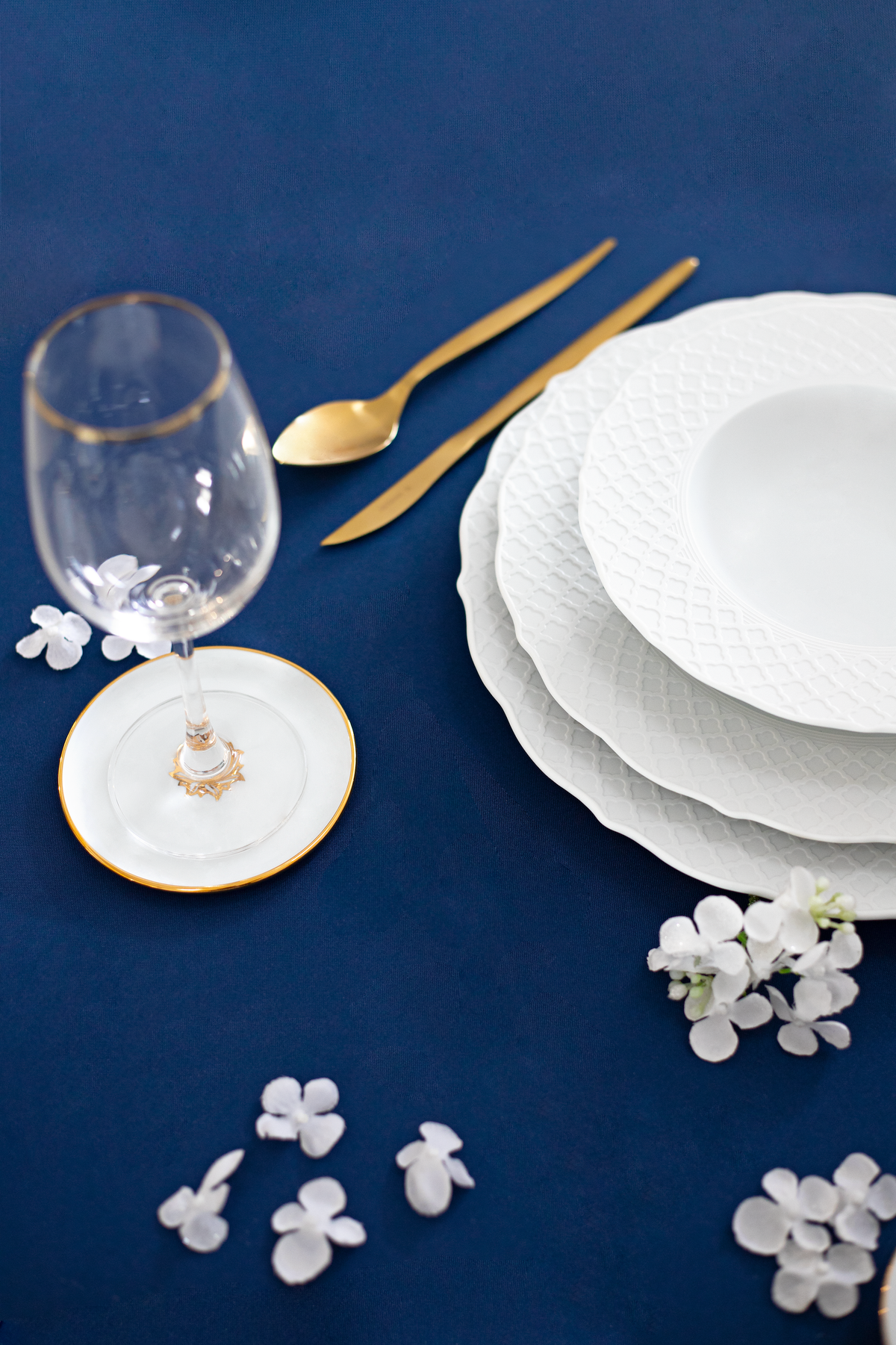 Porcel Empire Silk Dessert Plate