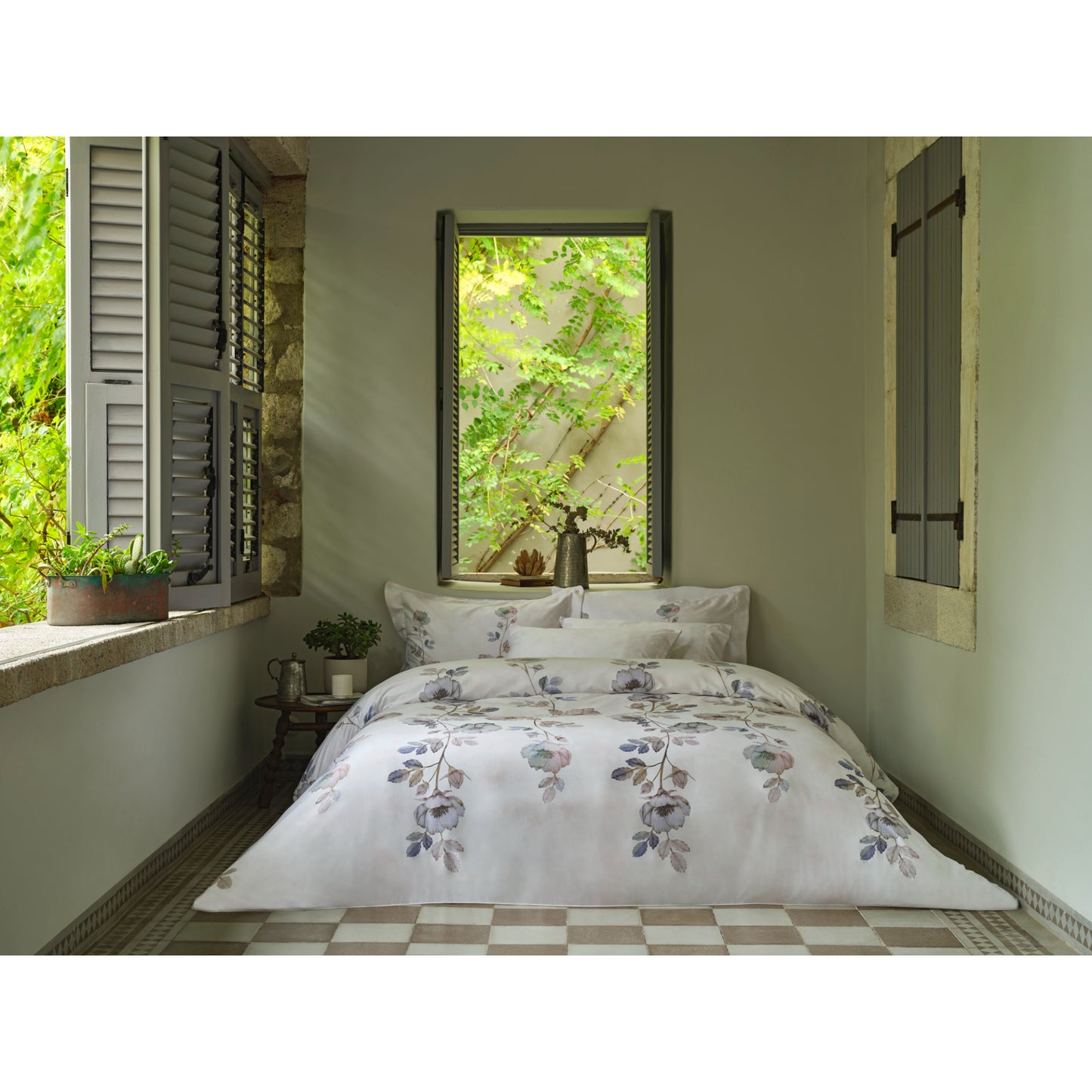 Fleurine 4pc Duvet Cover Set
