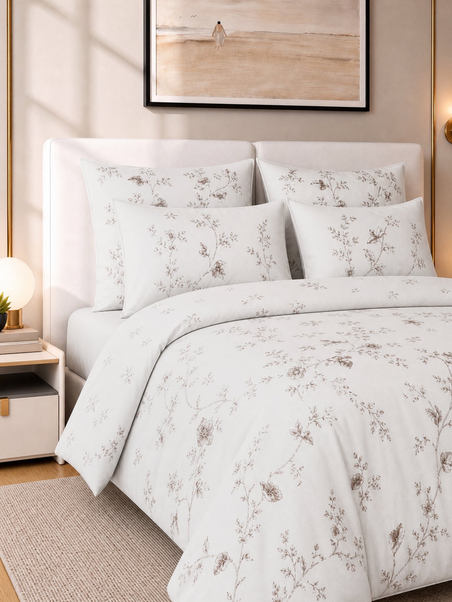 Aitra 4pc Duvet Cover Set