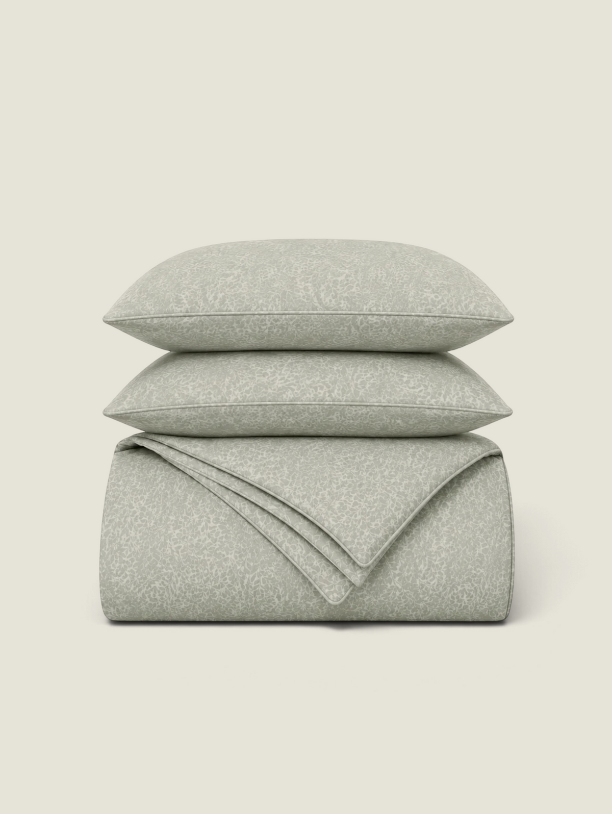 Valeron Loire Duvet Set - 300 Thread Count Jacquard King / Mint