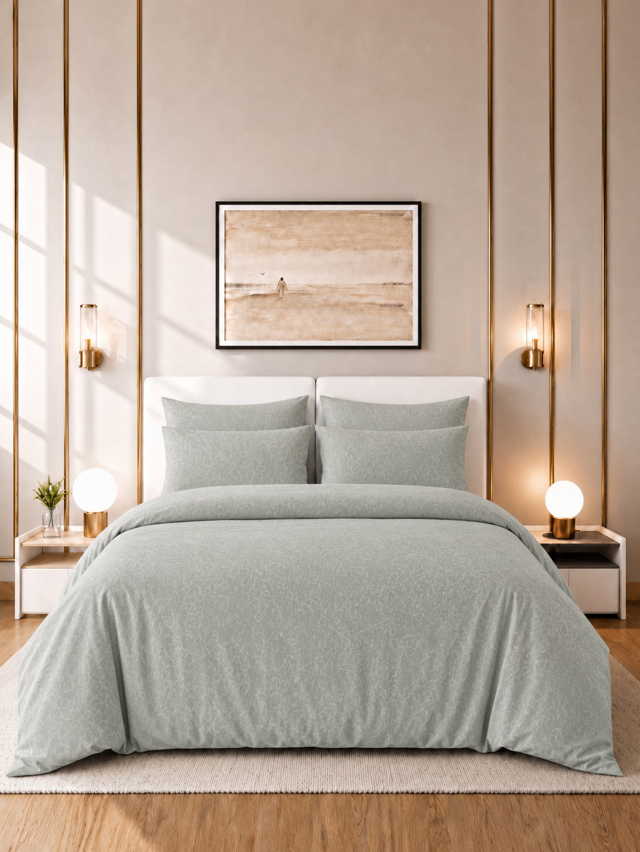 Loire Jac 4pc Duvet Cover Set