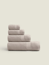 Hotel Luxury Supima Towels - 600 GSM Bath Sheets / Light Grey