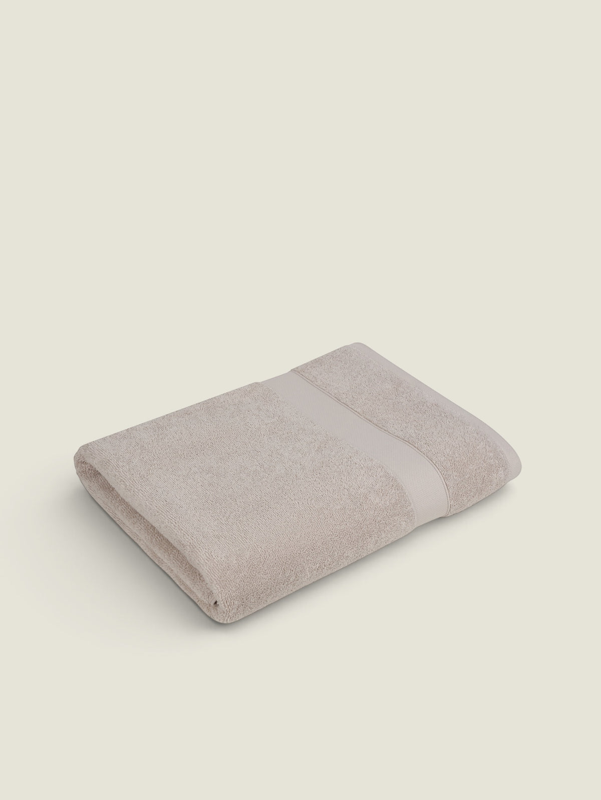 Hotel Luxury Supima Towels - 600 GSM Bath Sheets / Light Grey