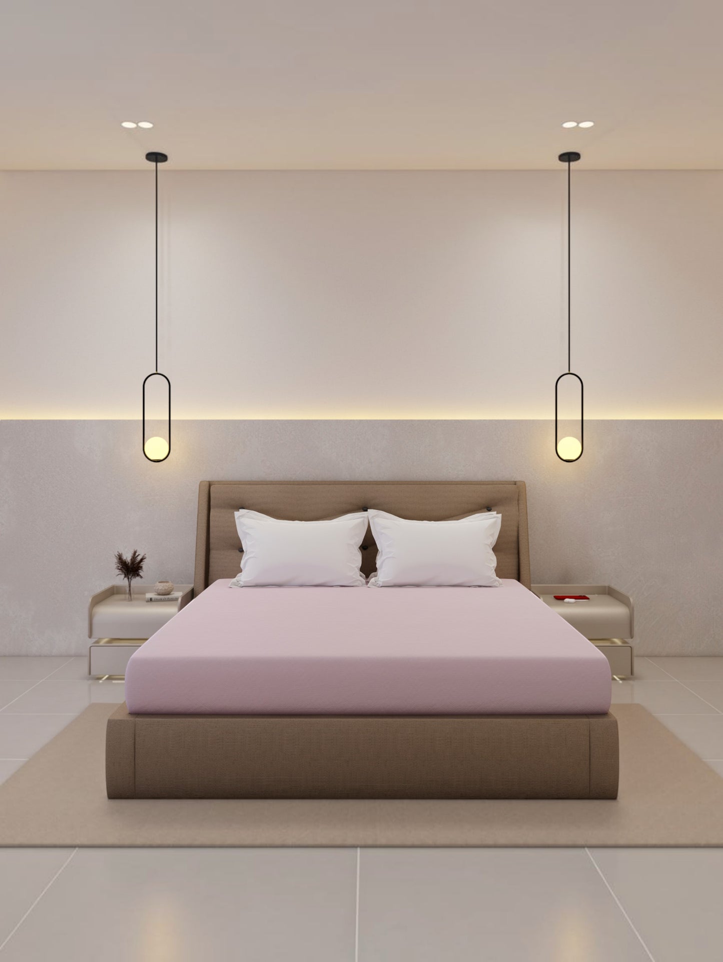Royal Living Fitted Sheet - 200 Thread Count