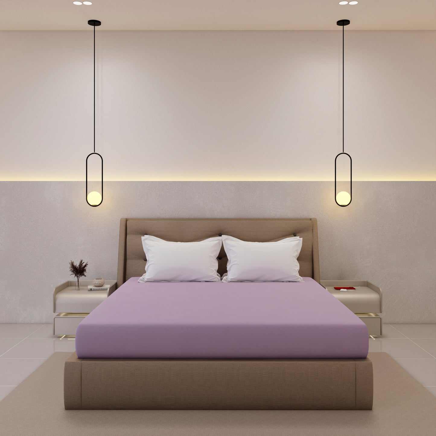 Royal Living Fitted Sheet - 200 Thread Count