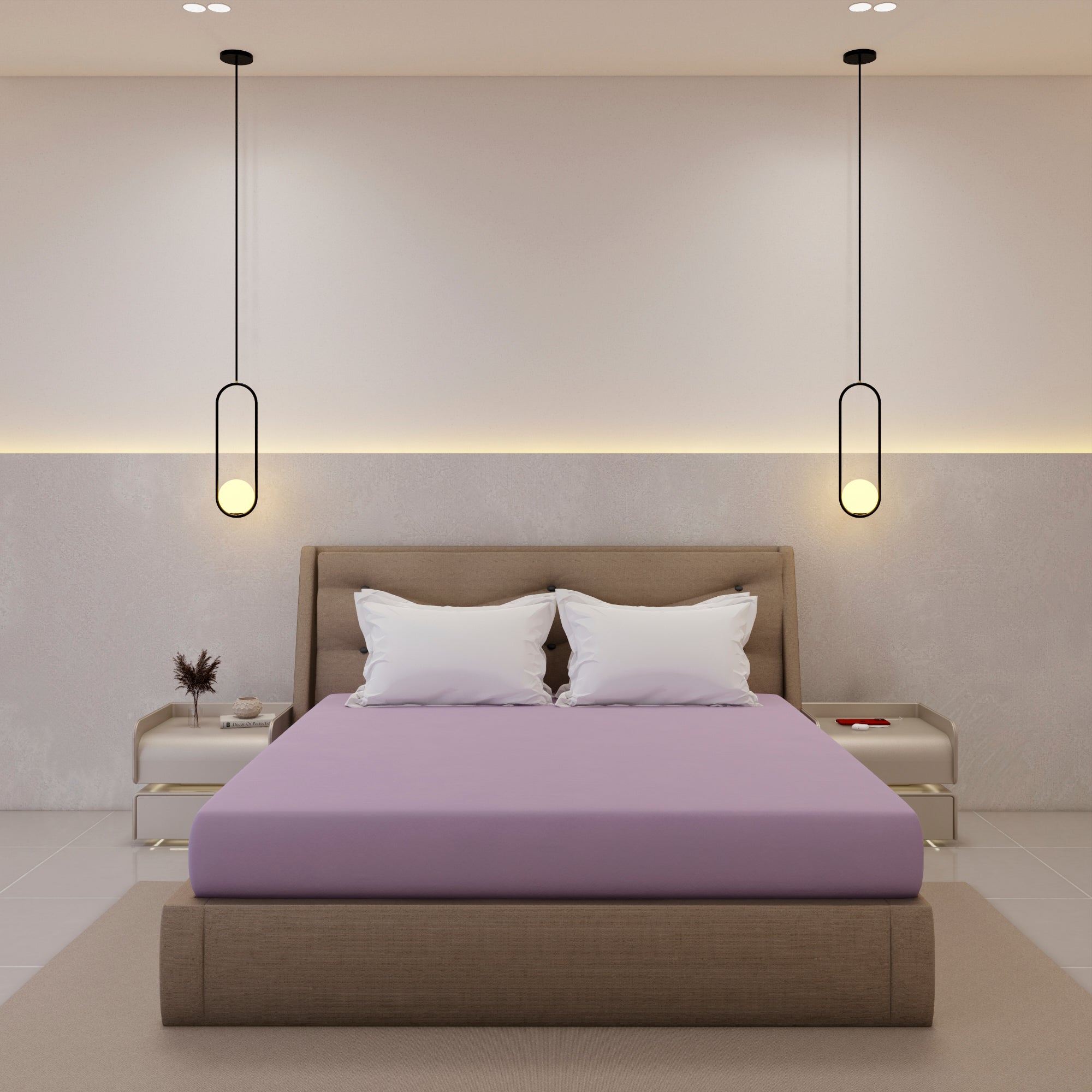 Royal Living Fitted Sheet - 200 Thread Count