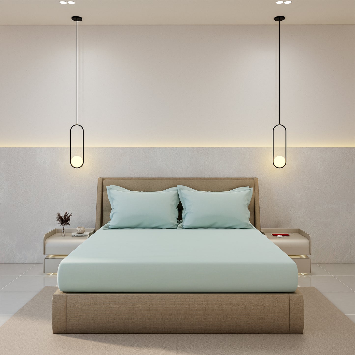 Royal Living Fitted Sheet - 200 Thread Count