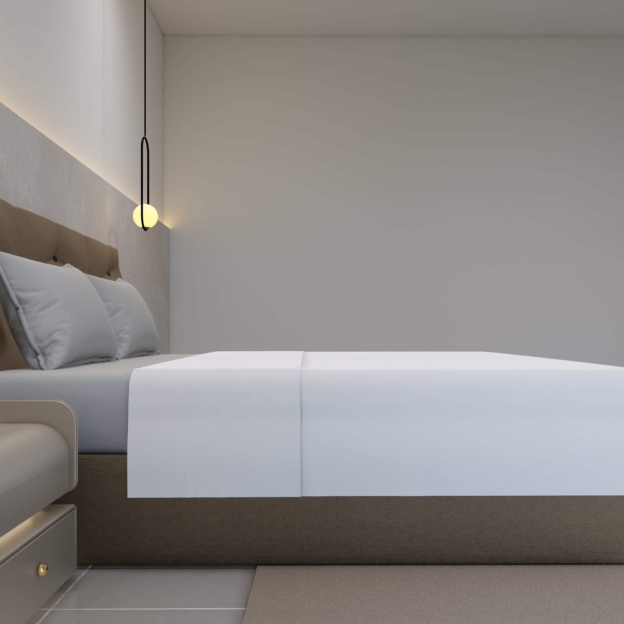 Royal Living Flat Sheet - 200 Thread Count