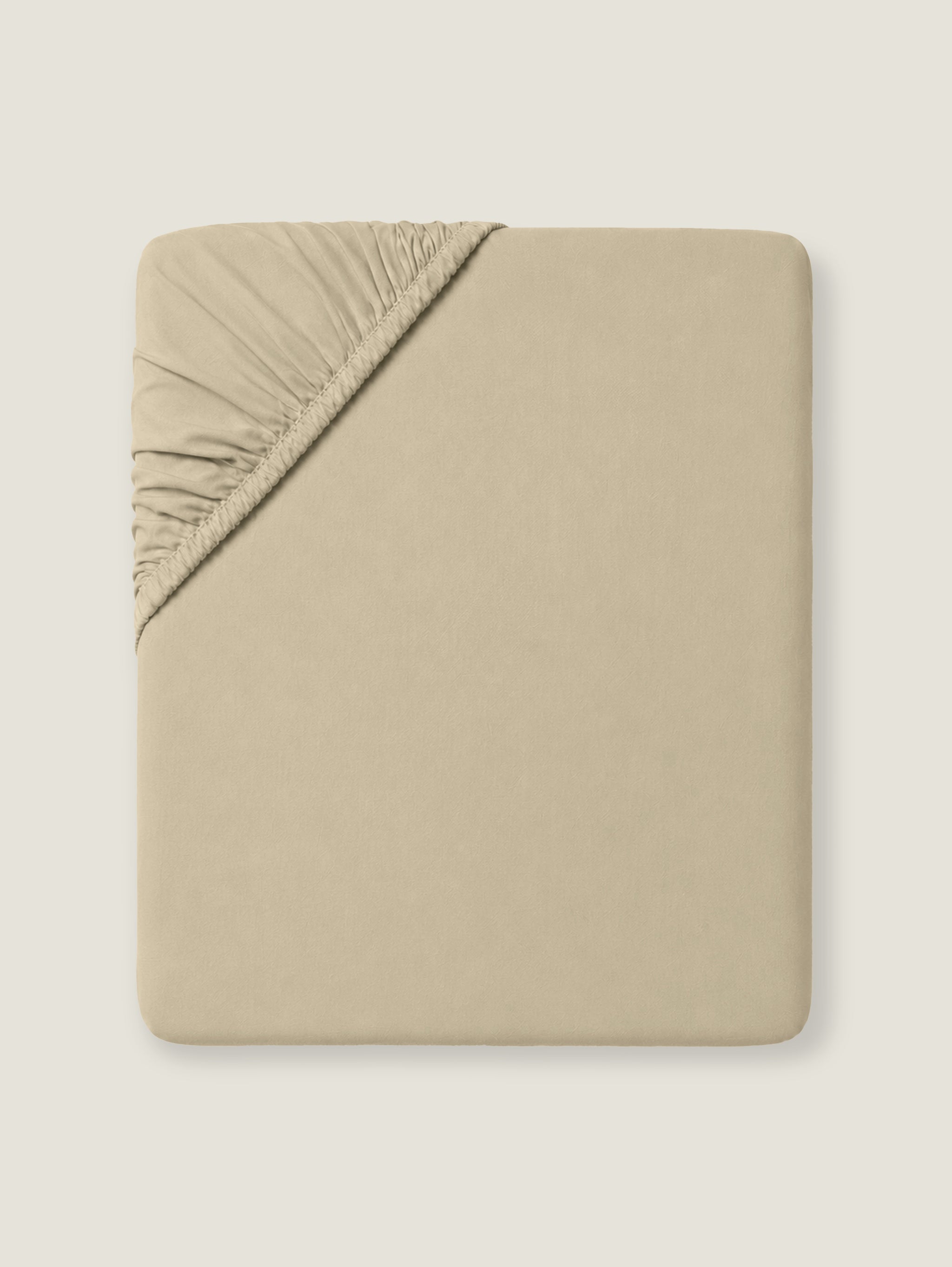 500 Thread Count 100% Egyptian Cotton Sateen Fitted Sheet