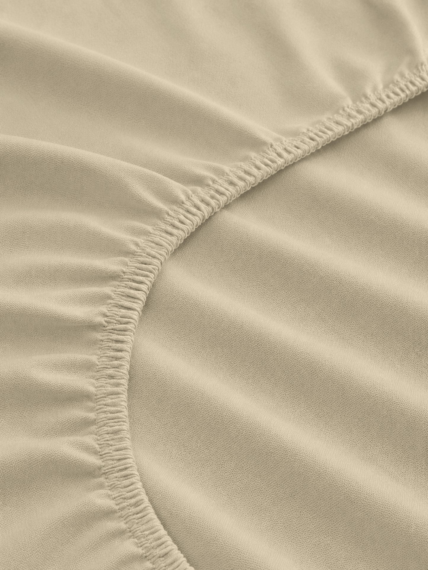 500 Thread Count 100% Egyptian Cotton Sateen Fitted Sheet