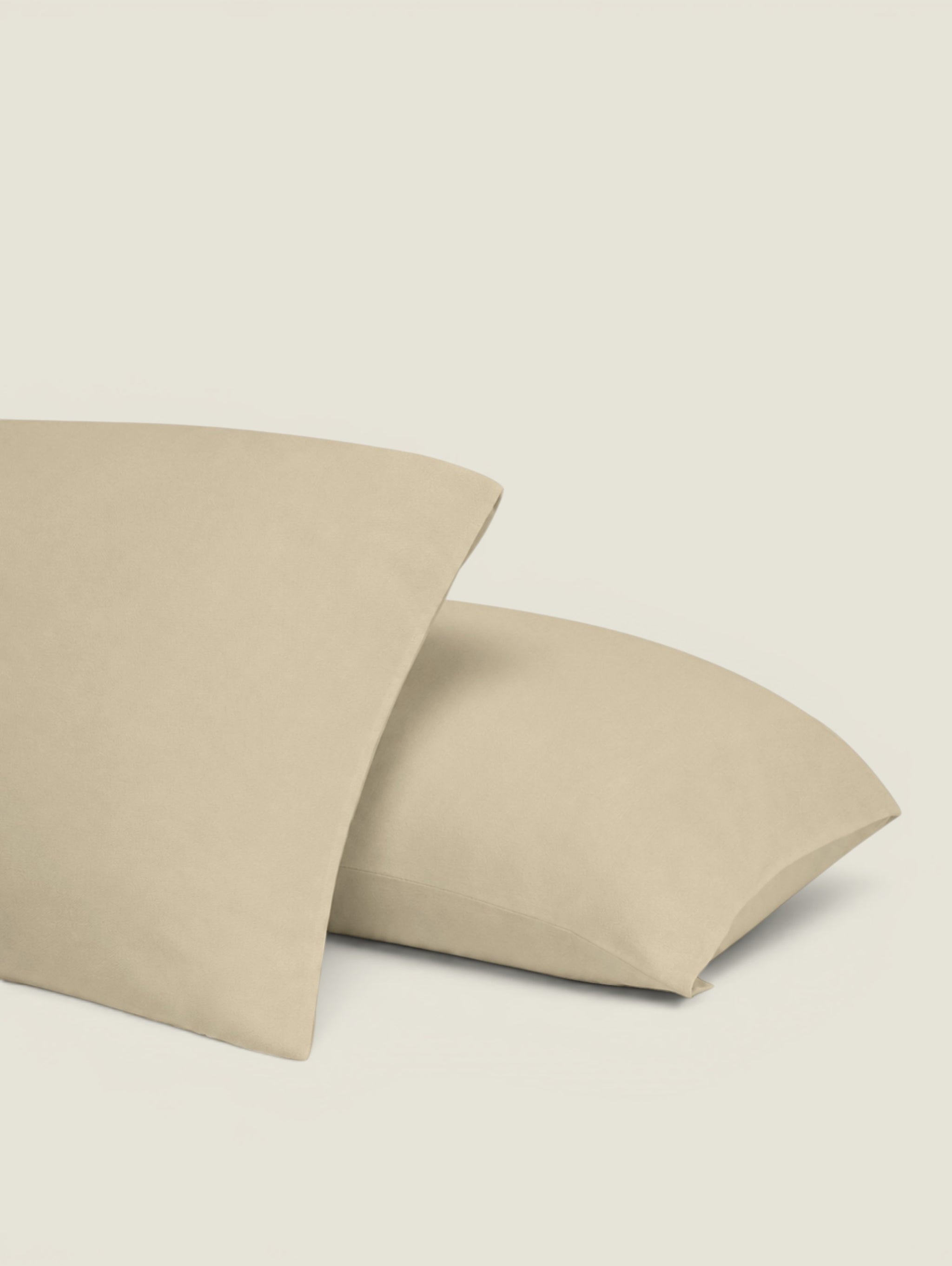 500 Thread Count 100% Egyptian Cotton Sateen 2 Pc Pillow Case Set