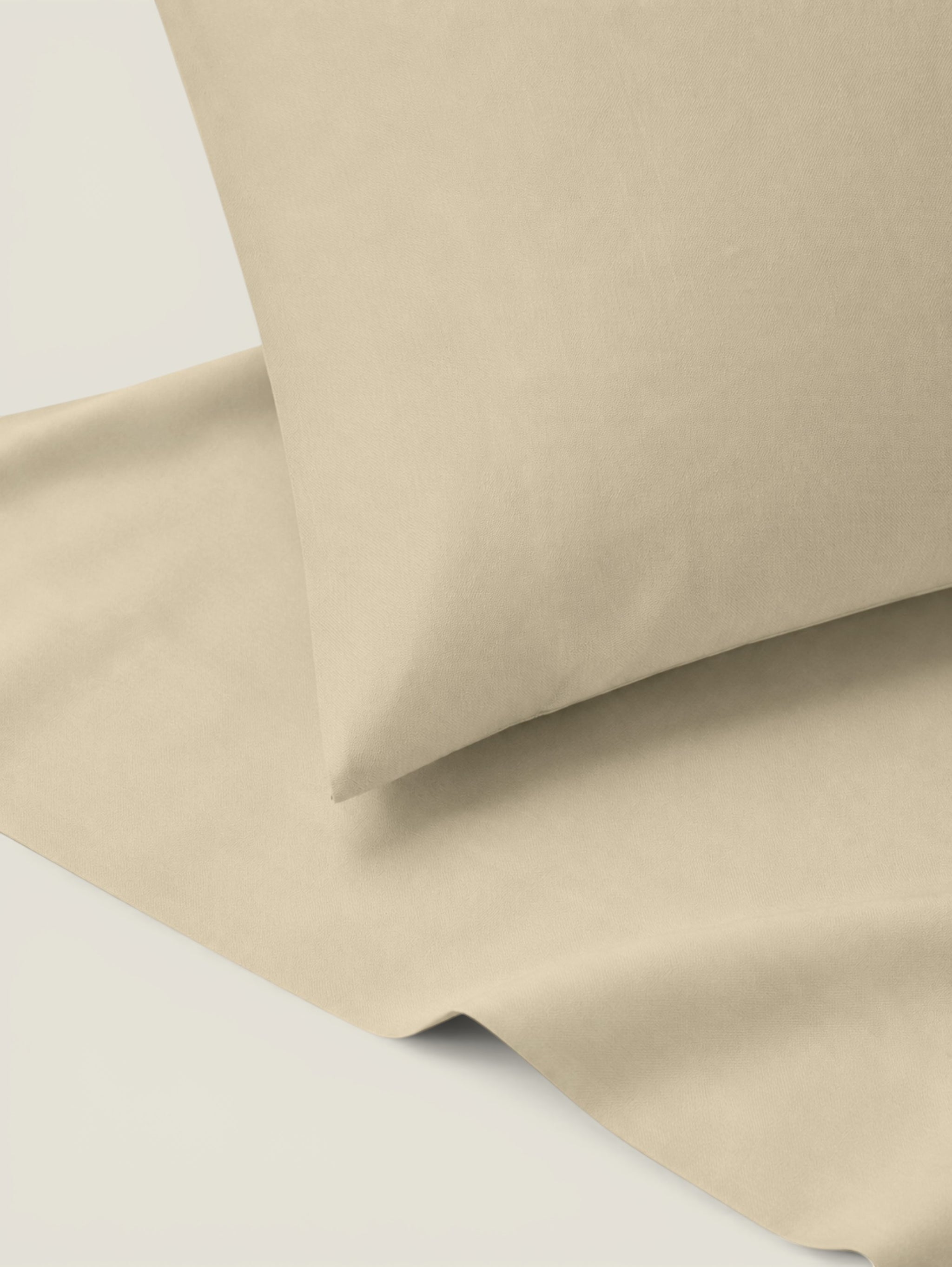 500 Thread Count 100% Egyptian Cotton Sateen 2 Pc Pillow Case Set