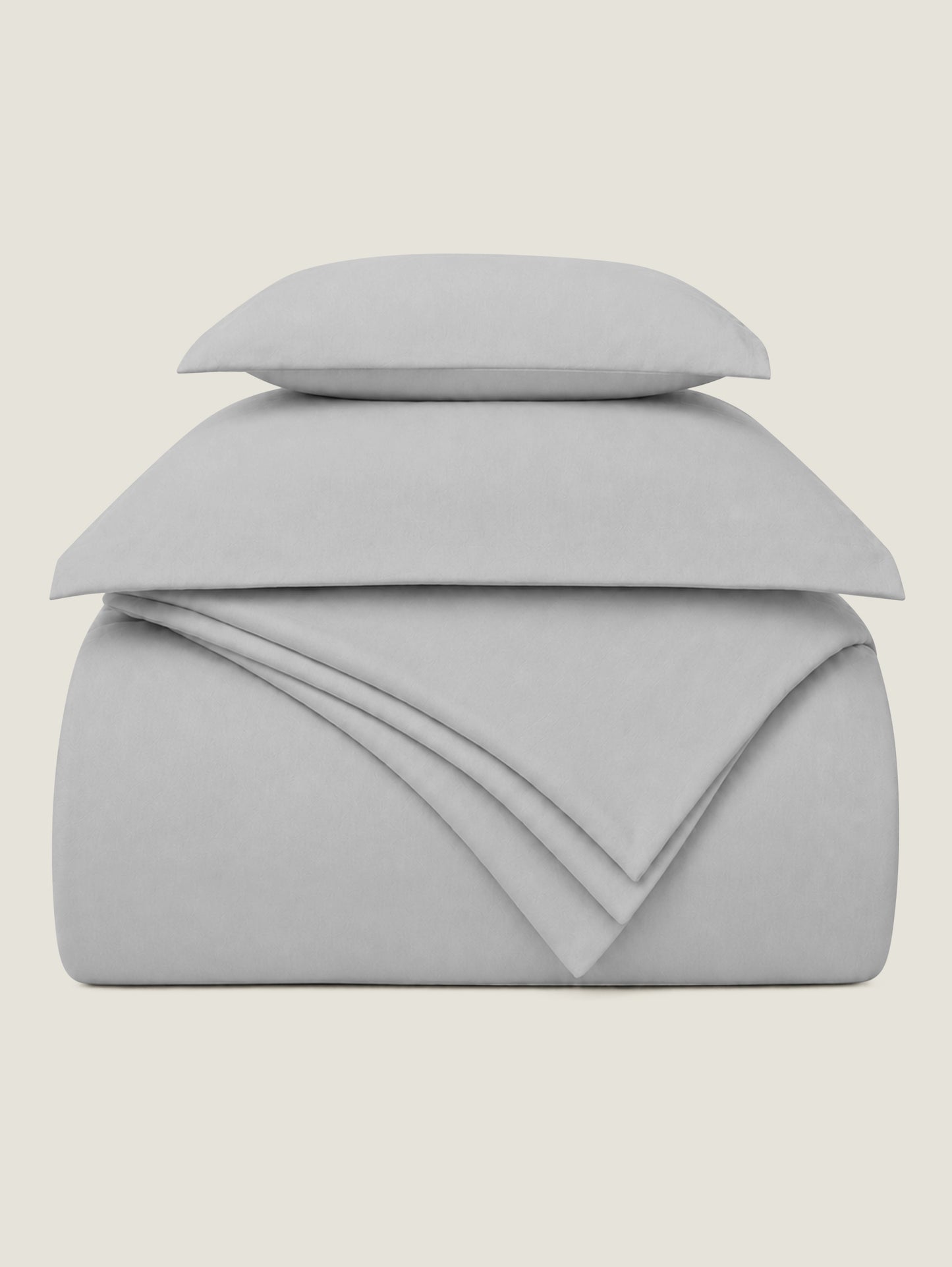 500 Thread Count 100% Egyptian Cotton Sateen 3 Pc Duvet Cover Set