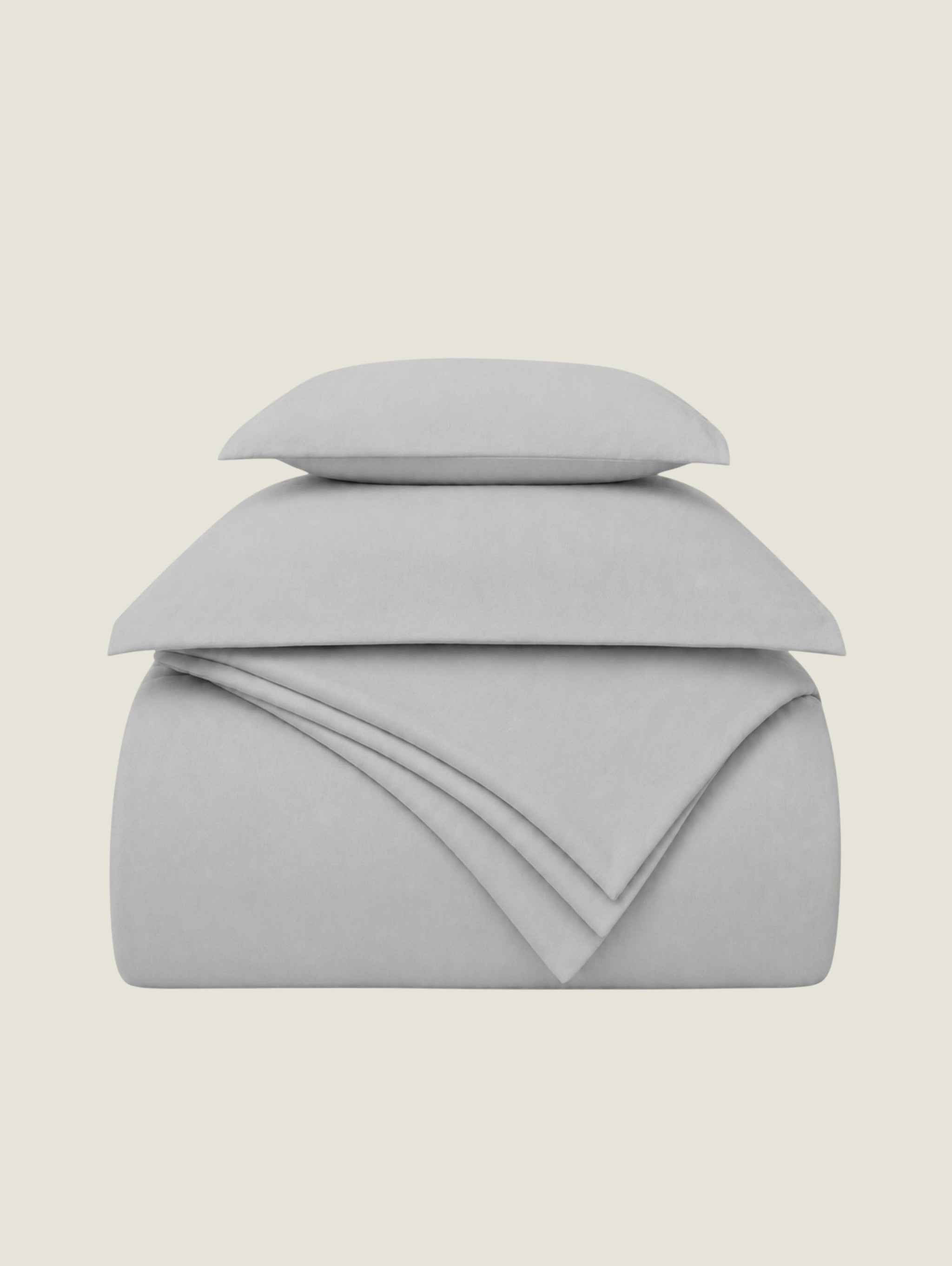 500 Thread Count 100% Egyptian Cotton Sateen 3 Pc Duvet Cover Set