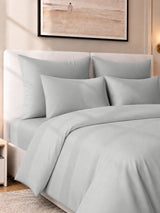 500 Thread Count 100% Egyptian Cotton Sateen 3 Pc Duvet Cover Set