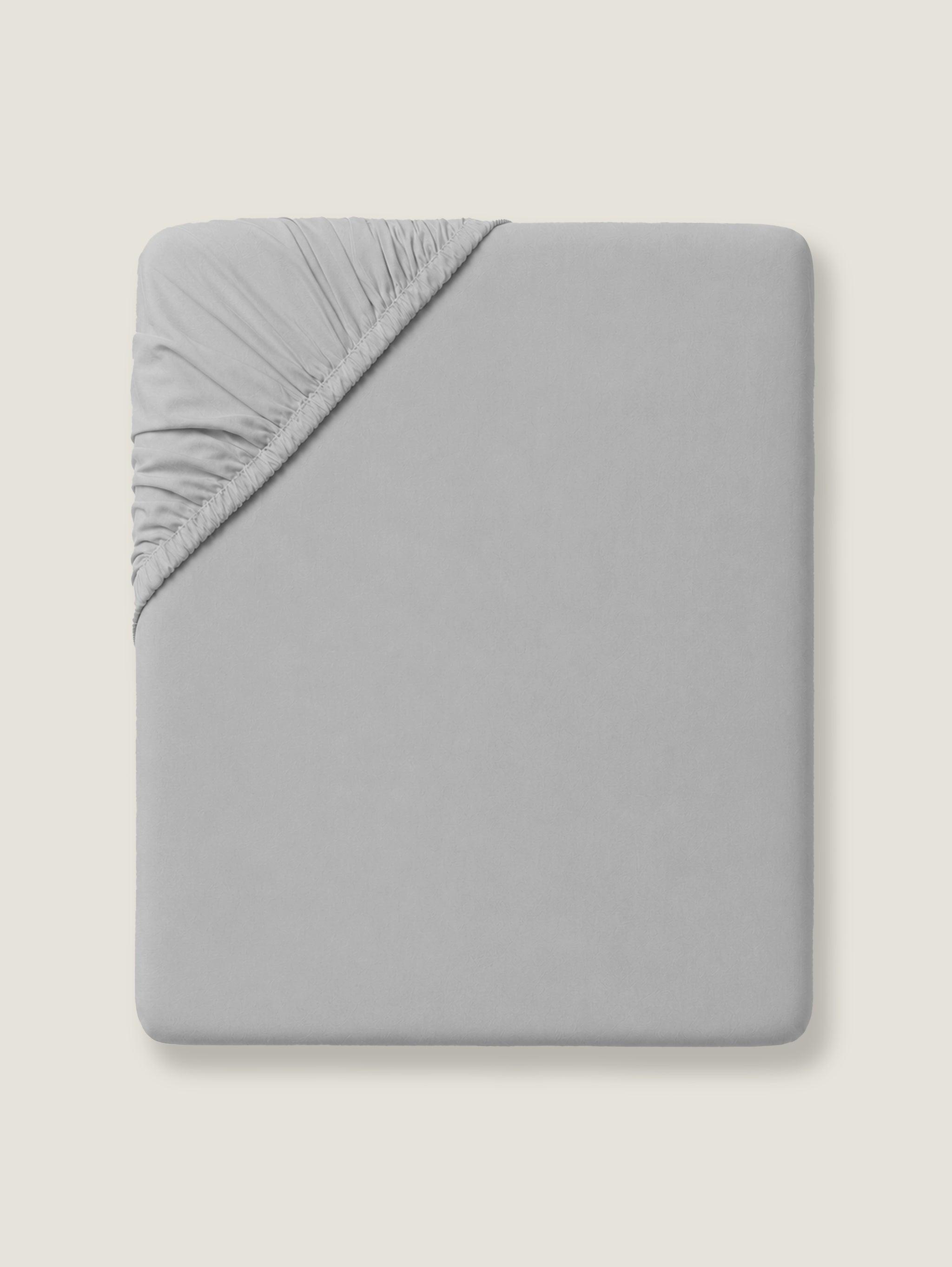500 Thread Count 100% Egyptian Cotton Sateen Fitted Sheet
