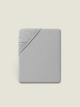 Hotel Luxury Egyptian Fitted Sheet - 500 Thread Count Sateen King / Grey