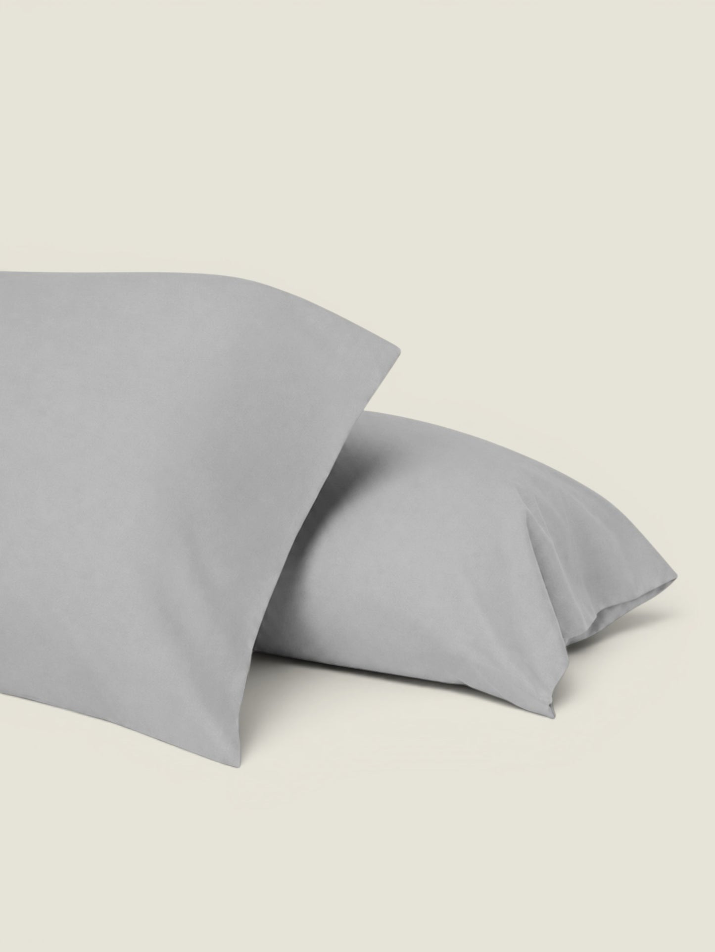 500 Thread Count 100% Egyptian Cotton Sateen 2 Pc Pillow Case Set