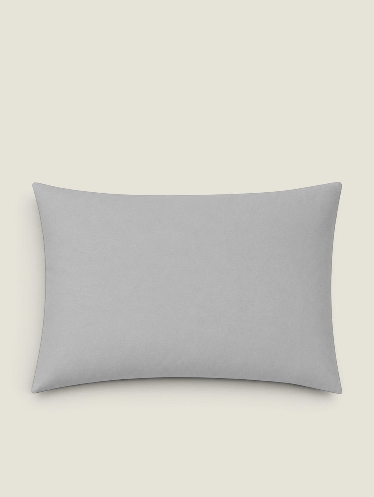 Hotel Luxury Egyptian Pillow Cover - 500 Thread Count Sateen Queen / Grey