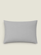 Hotel Luxury Egyptian Pillow Cover - 500 Thread Count Sateen Queen / Grey