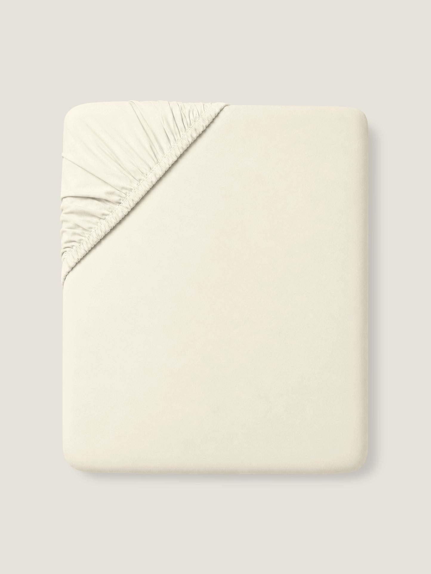 500 Thread Count 100% Egyptian Cotton Sateen Fitted Sheet