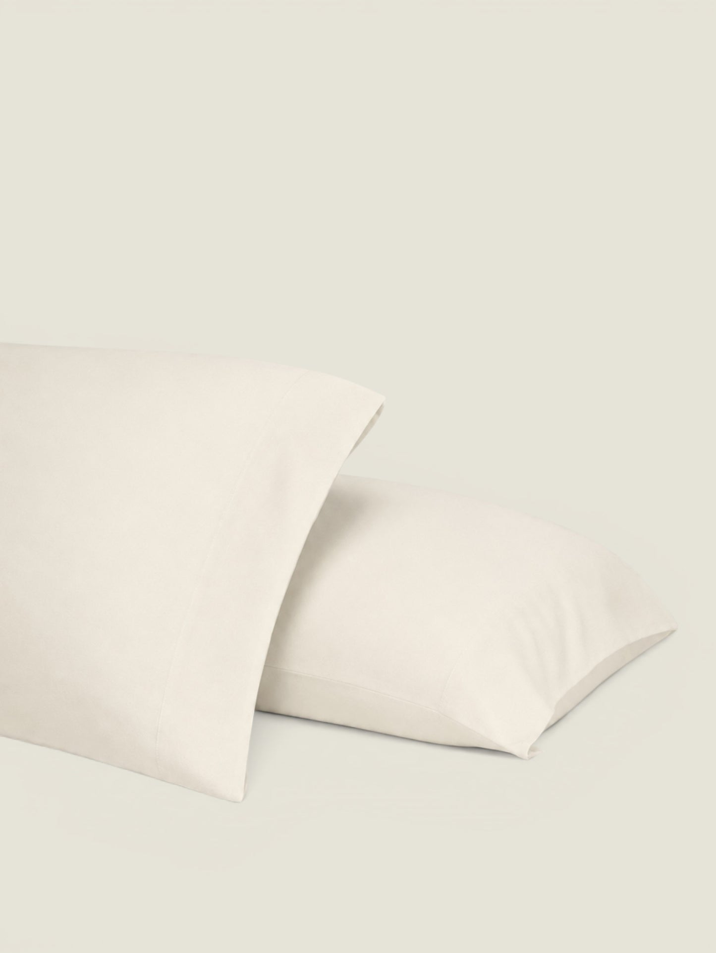 500 Thread Count 100% Egyptian Cotton Sateen 2 Pc Pillow Case Set
