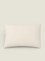 Hotel Luxury Egyptian Pillow Cover - 500 Thread Count Sateen Queen / Ivory