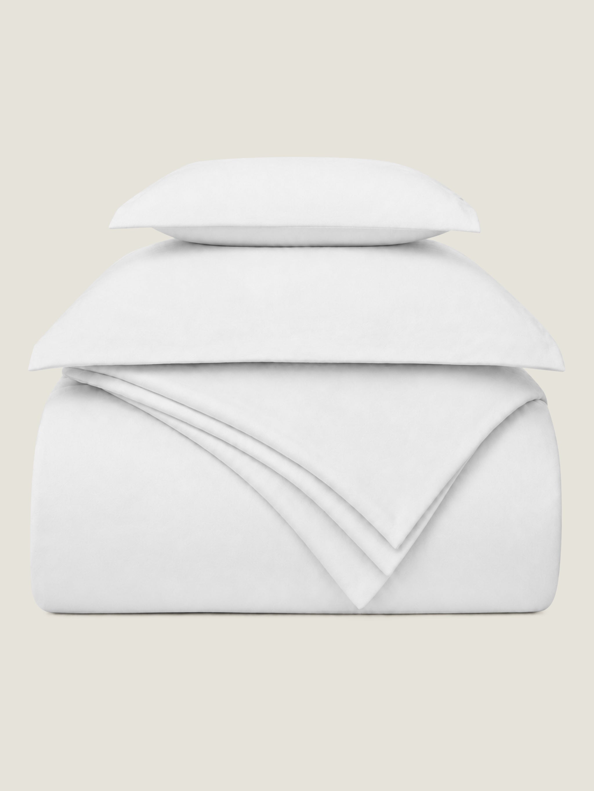 500 Thread Count 100% Egyptian Cotton Sateen 3 Pc Duvet Cover Set