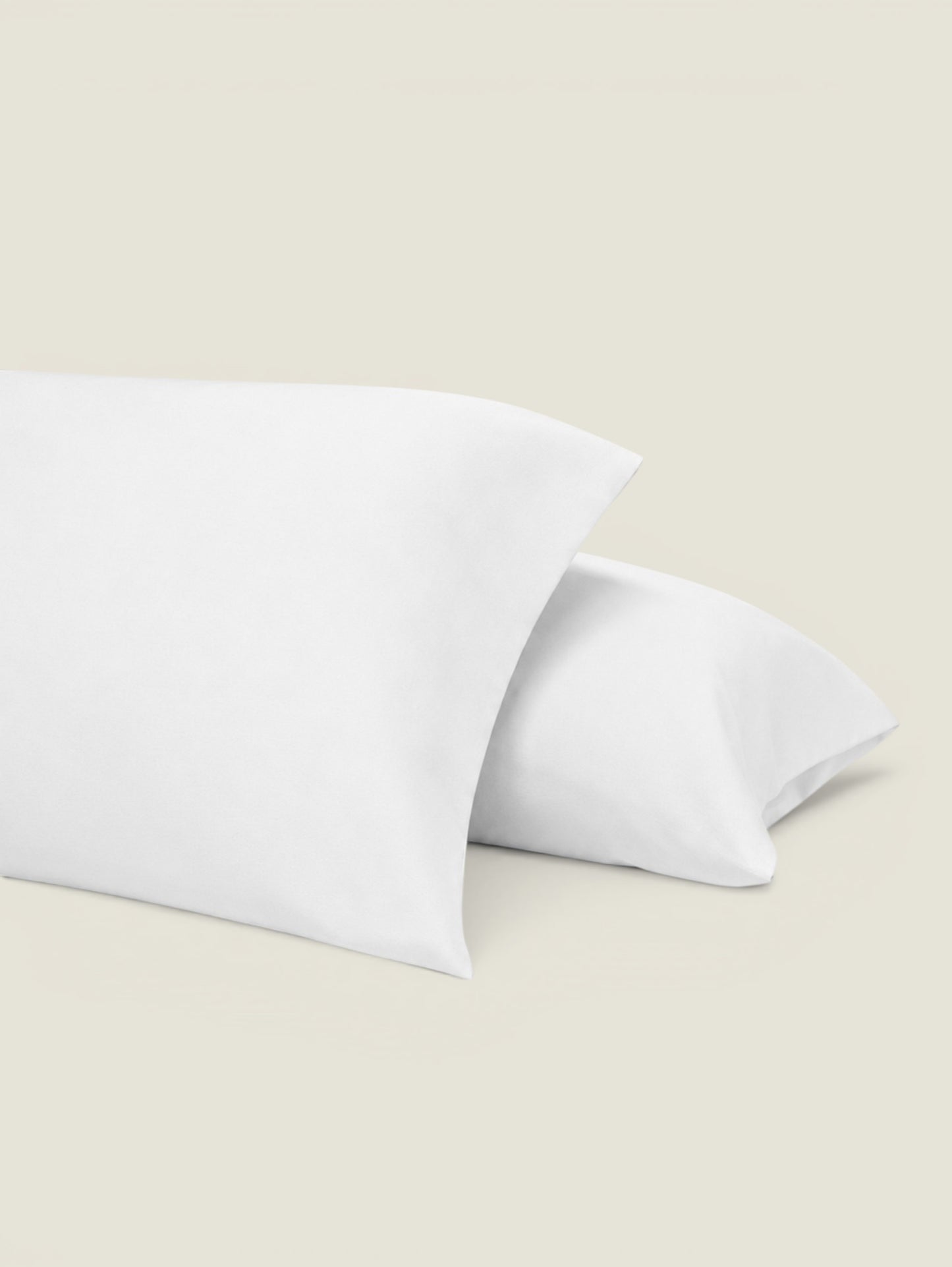 500 Thread Count 100% Egyptian Cotton Sateen 2 Pc Pillow Case Set