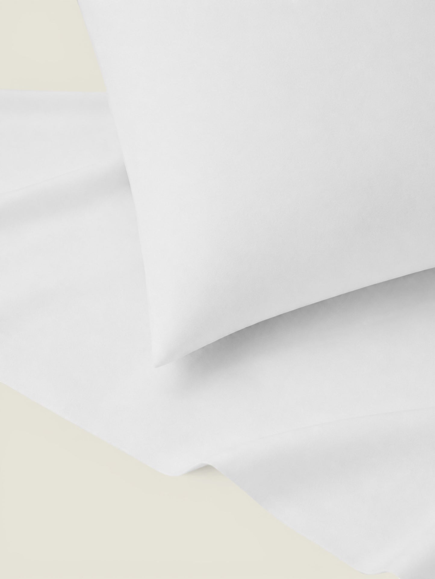 500 Thread Count 100% Egyptian Cotton Sateen 2 Pc Pillow Case Set