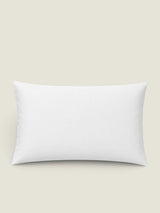 Hotel Luxury Egyptian Pillow Cover - 500 Thread Count Sateen Queen / White