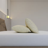 Luxurious 300 Thread Count Bamboo  Sateen Wide Stripe Pillow Cases