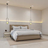 Luxurious 300 Thread Count Bamboo  Sateen Wide Stripe Duvet Cover Set - 3 Piece Collection
