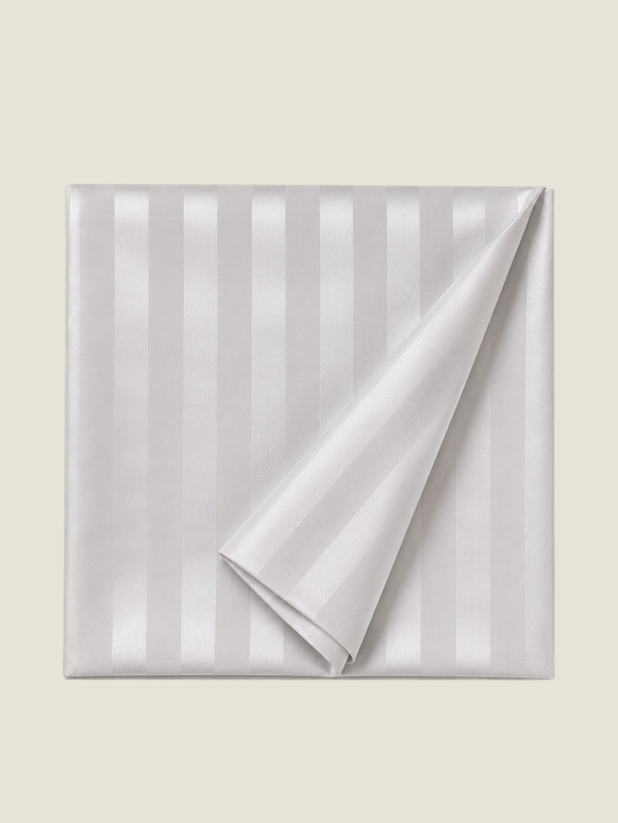 Hotel Wide Stripe Flat Sheet - 300 Thread Count Sateen