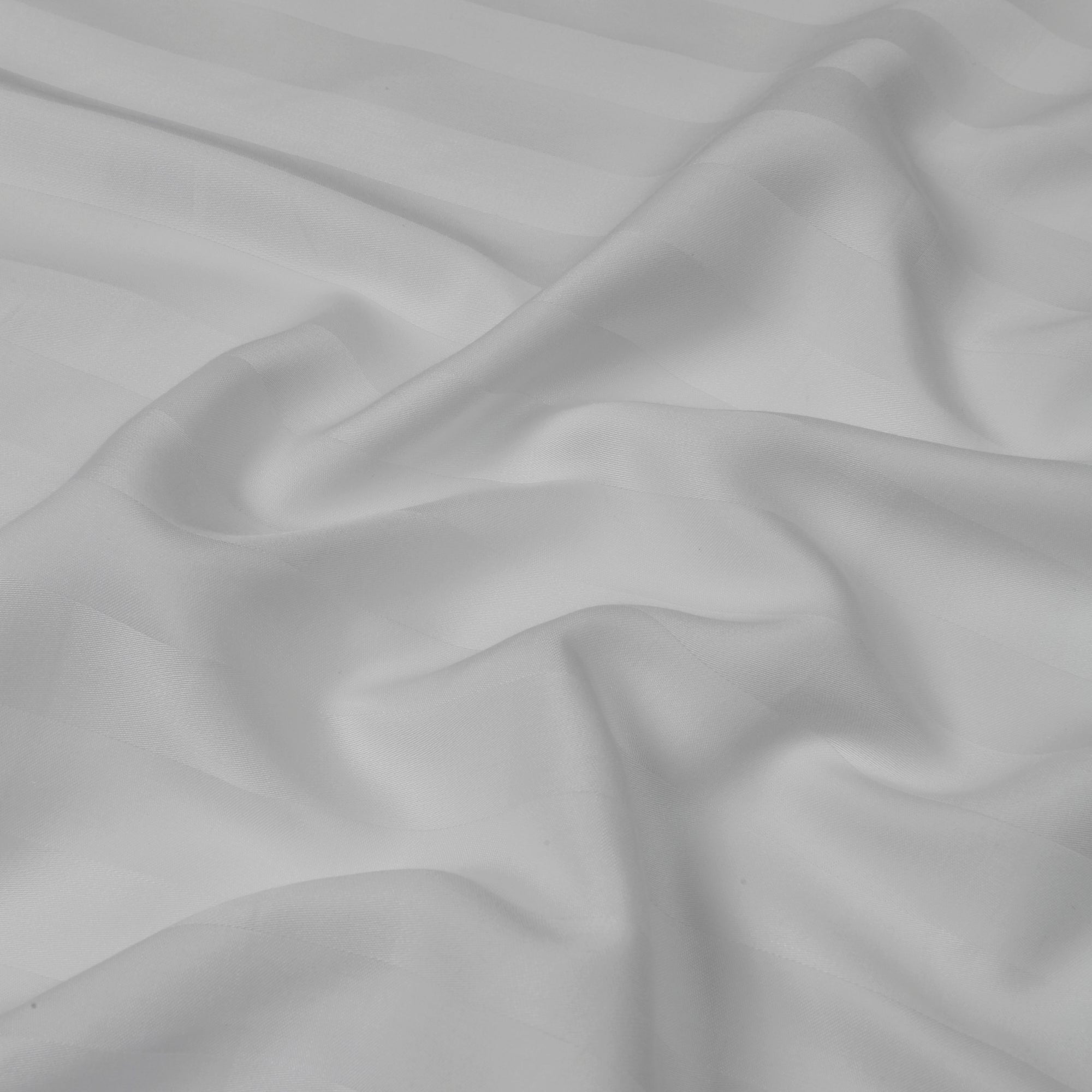 Luxurious 300 Thread Count Bamboo  Sateen Wide Stripe Pillow Cases