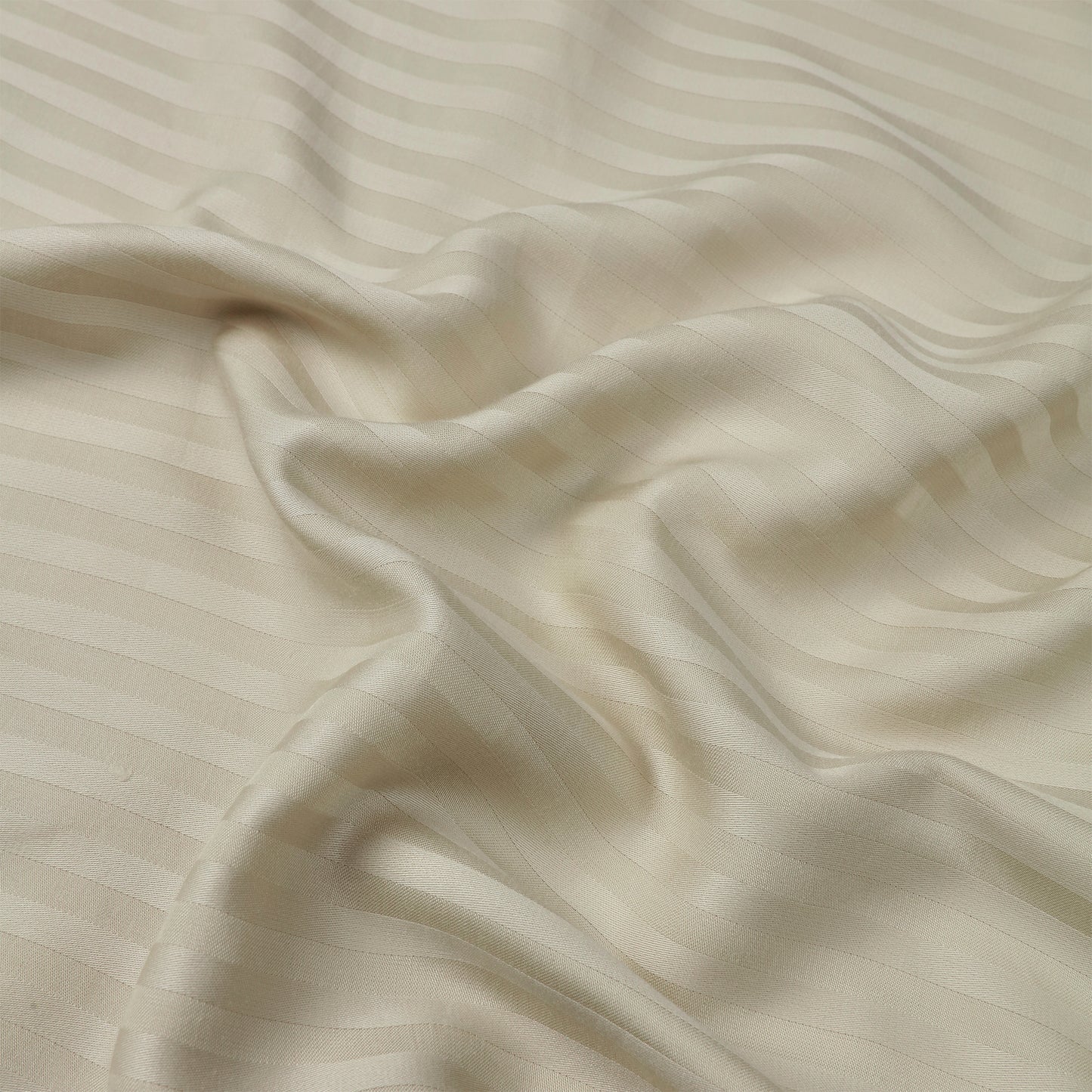 Luxurious 300 Thread Count Bamboo  Sateen Thin Stripe Pillow Cases