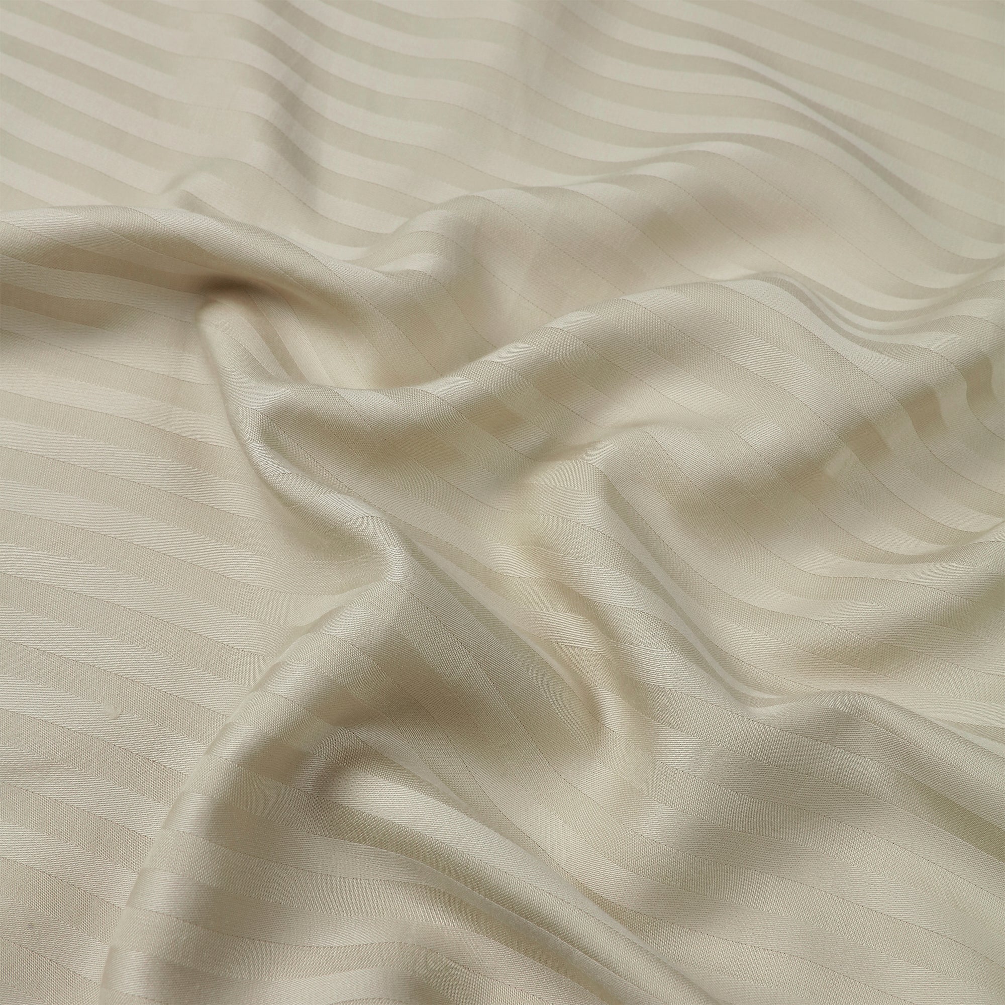Luxurious 300 Thread Count Bamboo  Sateen Thin Stripe Pillow Cases