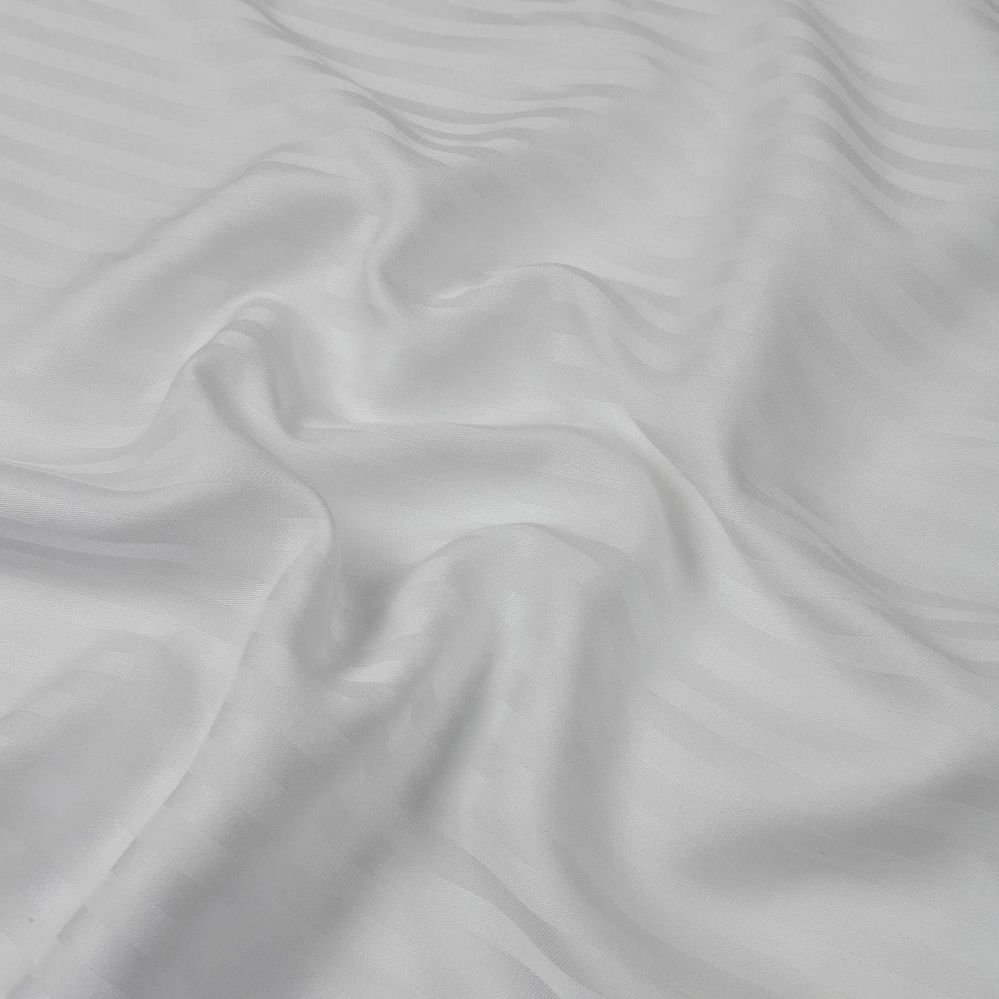 Luxurious 300 Thread Count Bamboo  Sateen Thin Stripe Pillow Cases