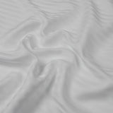 Luxurious 300 Thread Count Bamboo  Sateen Thin Stripe Pillow Cases