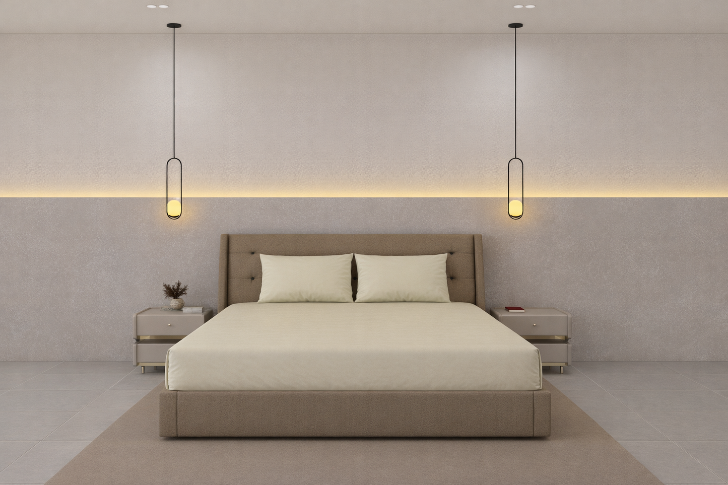 Royal Living Fitted Sheet - 200 Thread Count