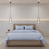 Royal Living Duvet Cover - 200 Thread Count King - 240 x 220 CM / SKY BLUE