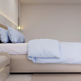 Royal Living Duvet Cover - 200 Thread Count King - 240 x 220 CM / SKY BLUE