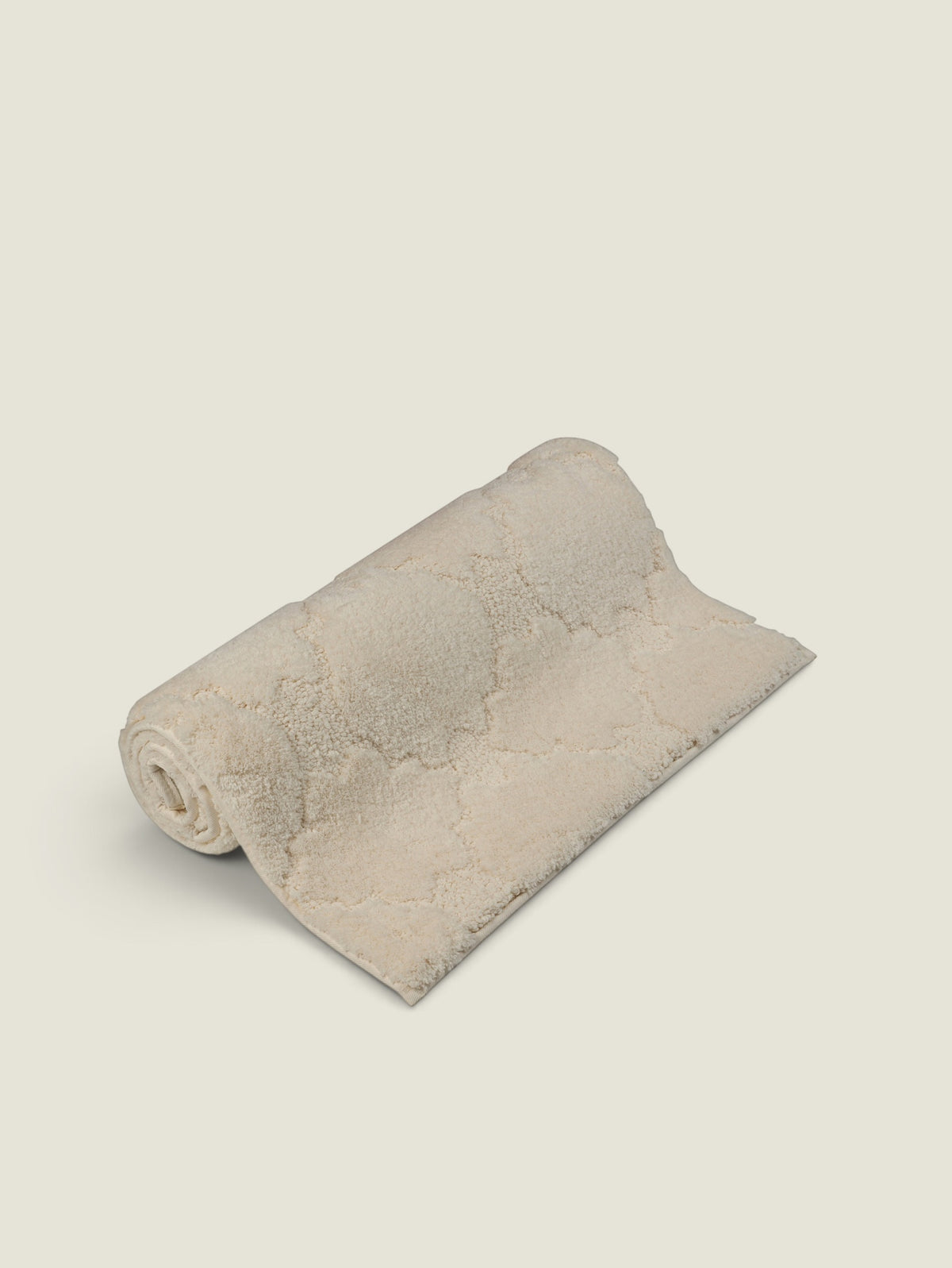 Dwell Ultra Plush Ezlon Bath Mat - 2530 GSM 50X80 CM / Ivory