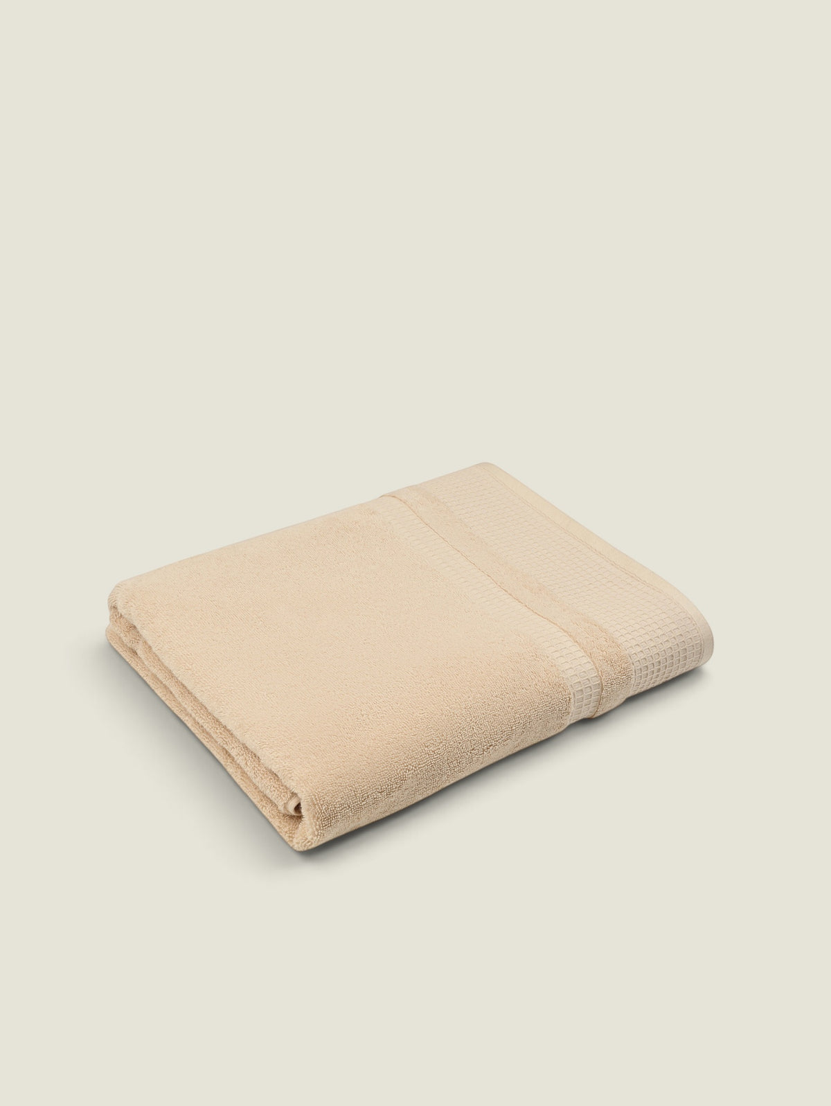 Dwell Cotton Bamboo Towels - 600 GSM Bath Sheets / Beige