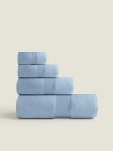 Hotel Luxury Egyptian Towels - 700 GSM Hand Towels / Light Blue